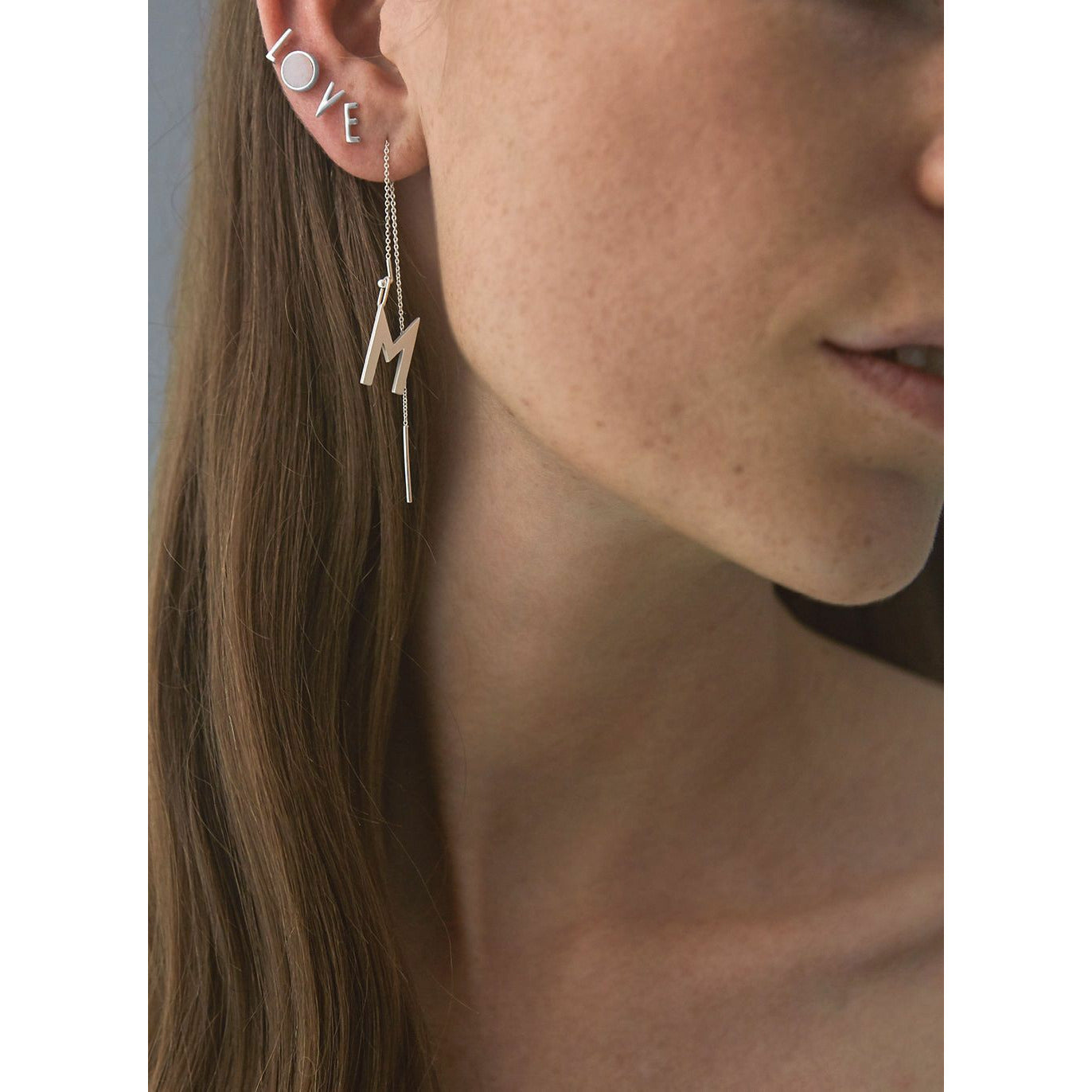 Snačovací hvězda pro design Earring, černá/zlatá