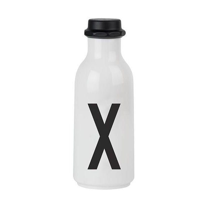 Design Dopisy osobní láhev s vodou a z, x