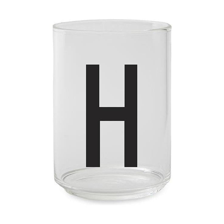 Design Dopisy Osobní pití skla a z, h