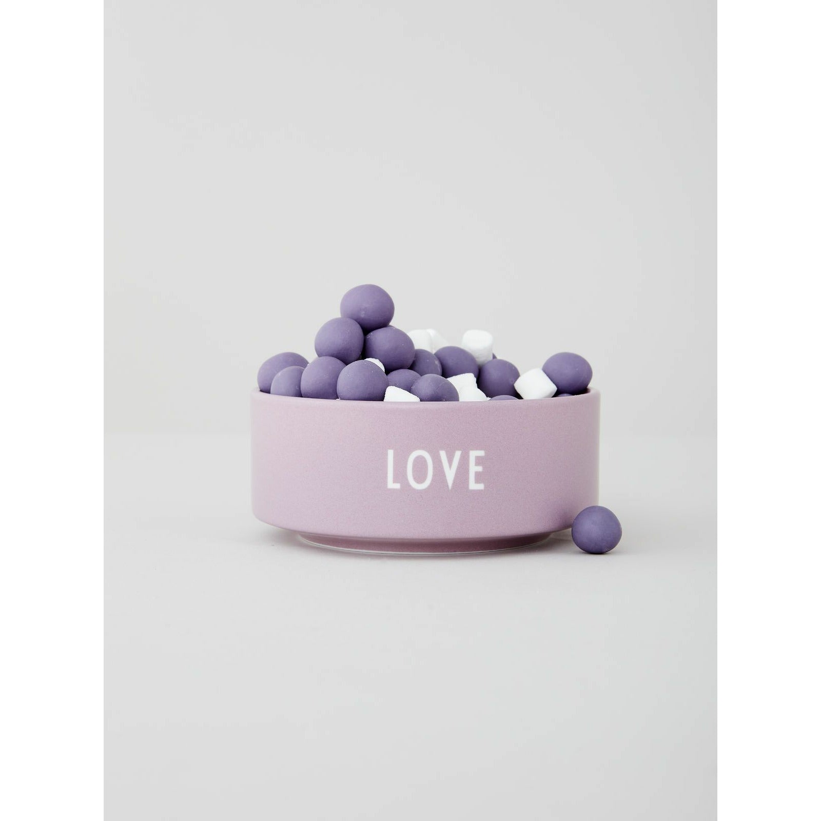Design Dopisy Snack Bowl Love, Lavender