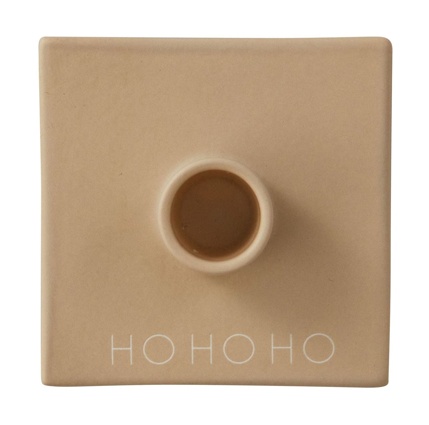 Design Letters Christmas Cand Hol Hoho, Beige