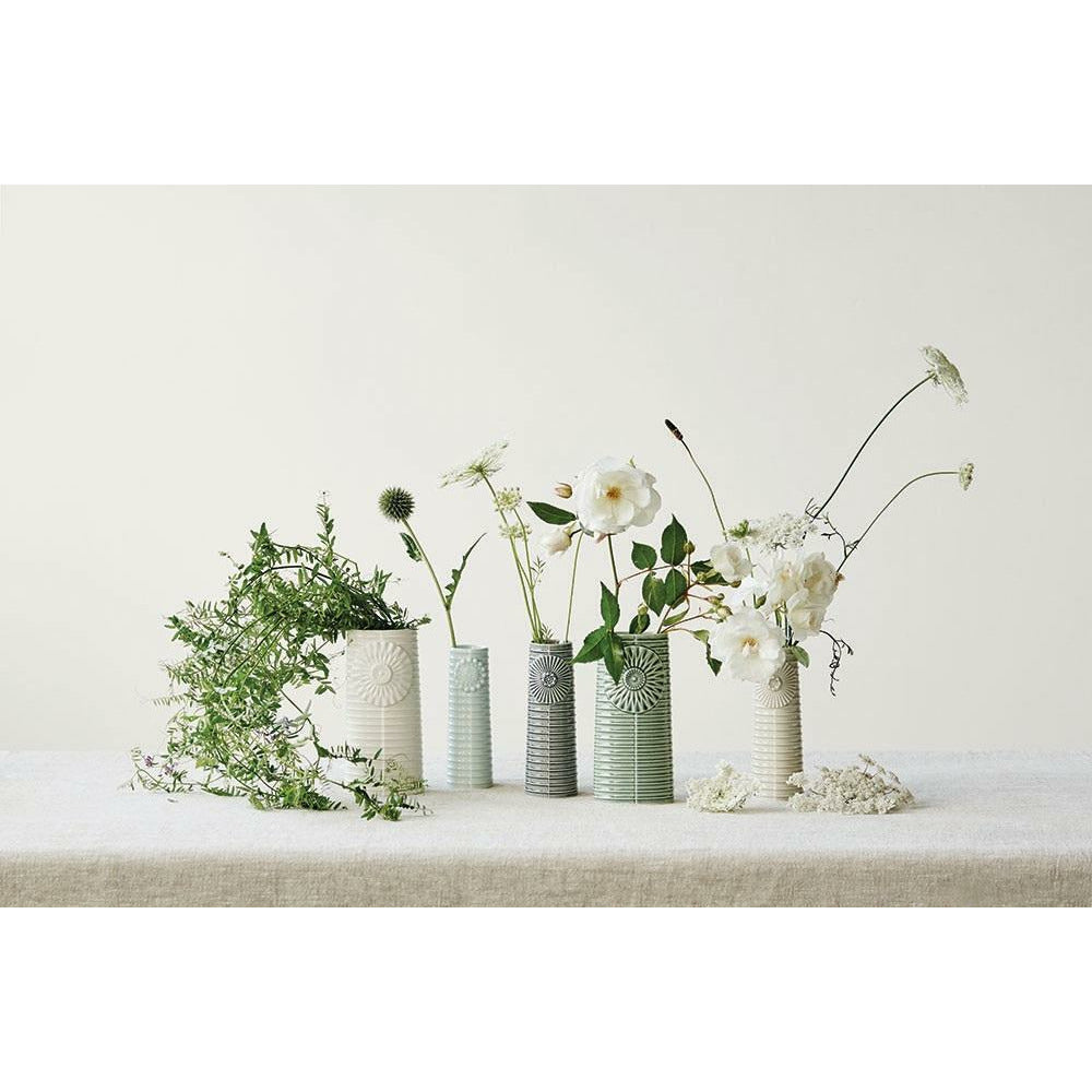 Dottir pipanella květinová váza bílá, 12,5 cm