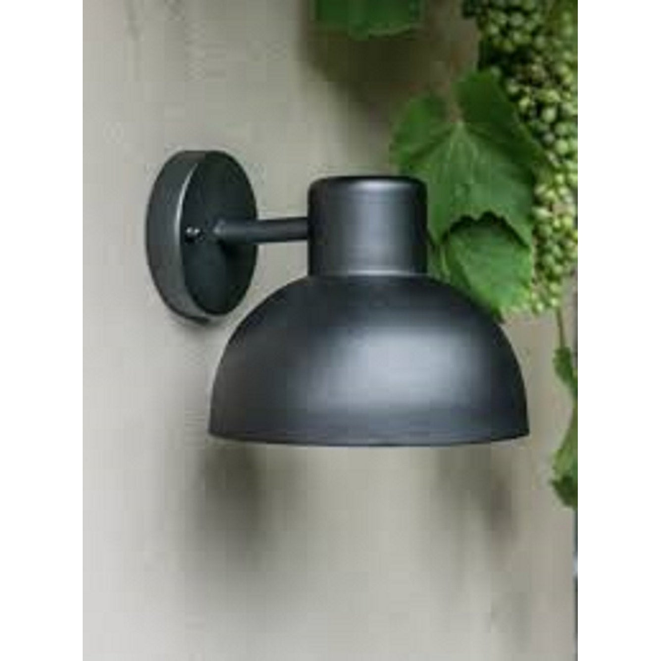 Dyberg Larsen Hadsten venkovní nástěnná lampa, černá