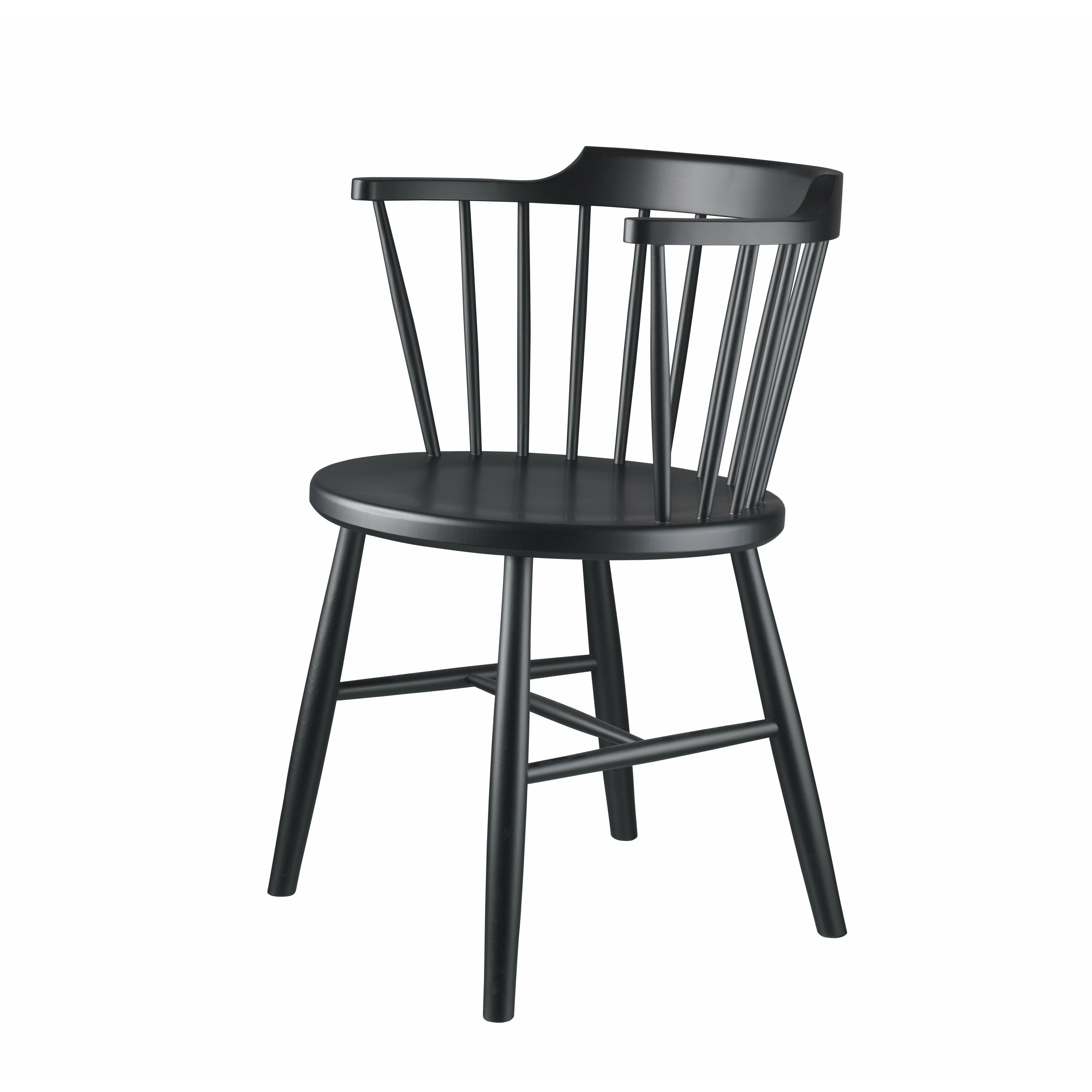 FDB nábytek J18 Børge Mogensen židle, černá