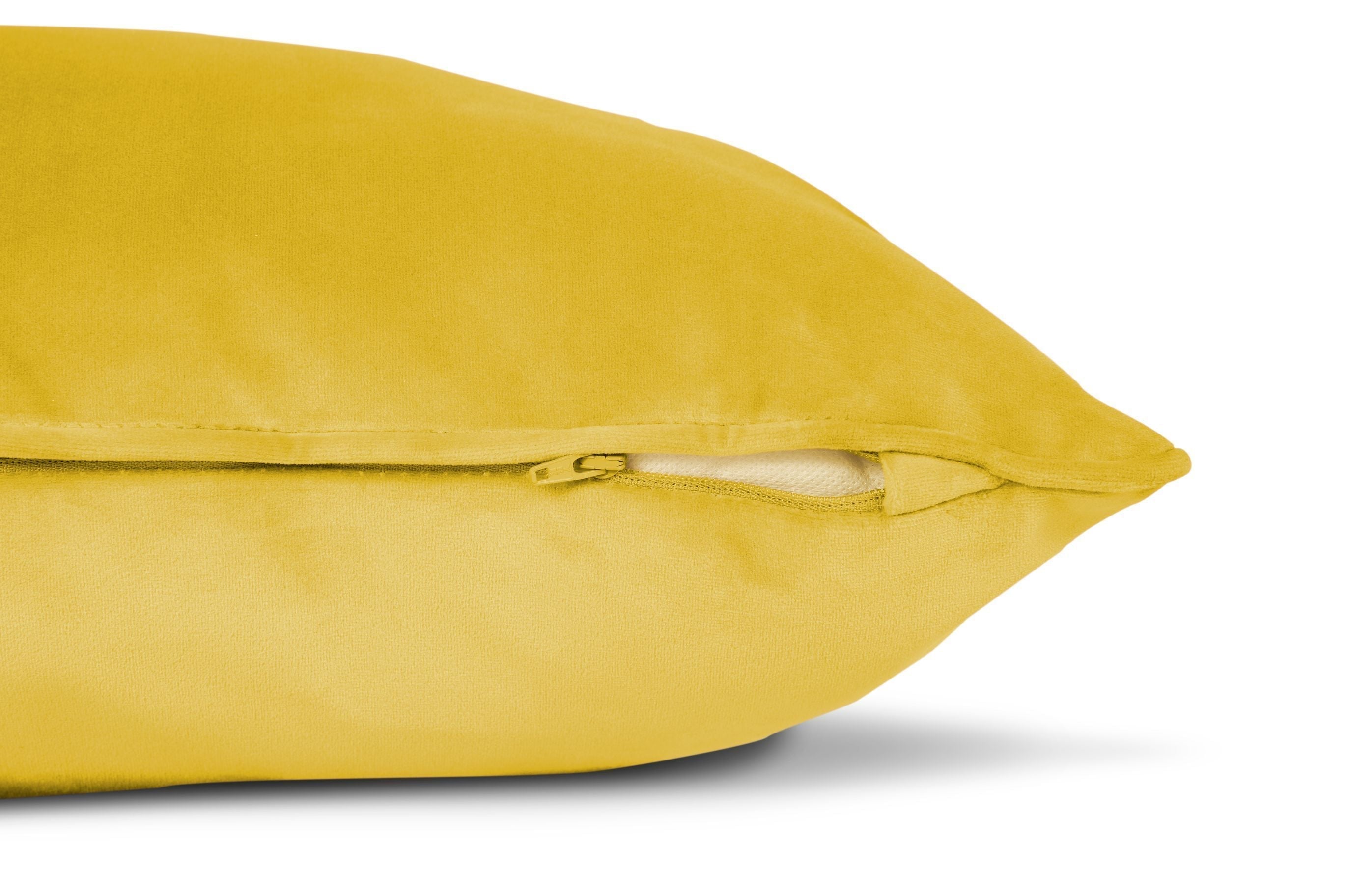 Fatboy Square Velvet polštář recyklovaný 50x50 cm, zlatý med