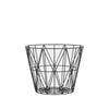 Ferm Living Thread Basket Black, Ø40cm