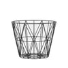 Ferm Living Thread Basket Black, Ø60cm
