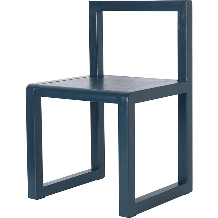 Ferm Living Little Architect Chair, tmavě modrá