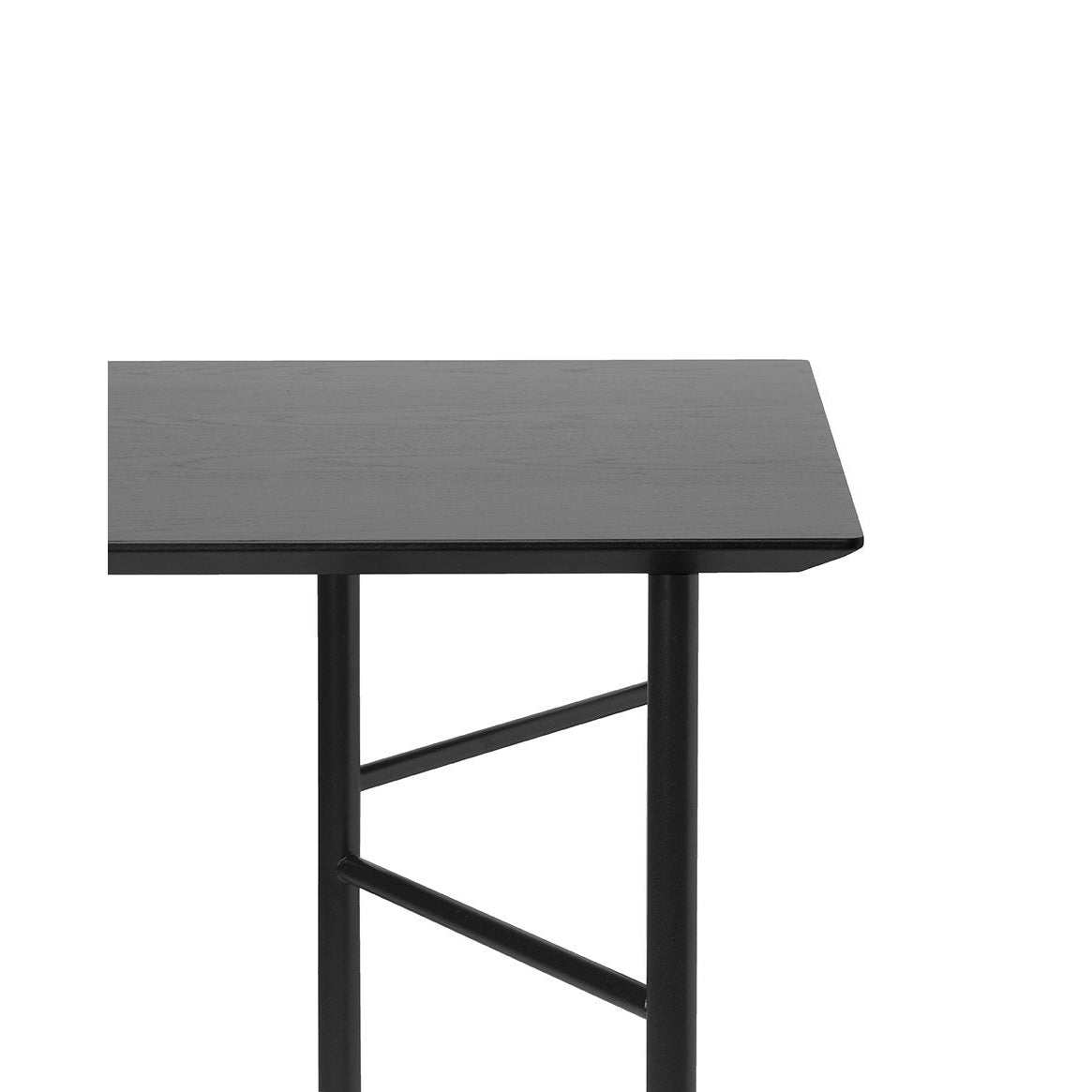 Ferm Living Milfle Desk Top 135 cm, černá dubová dýha