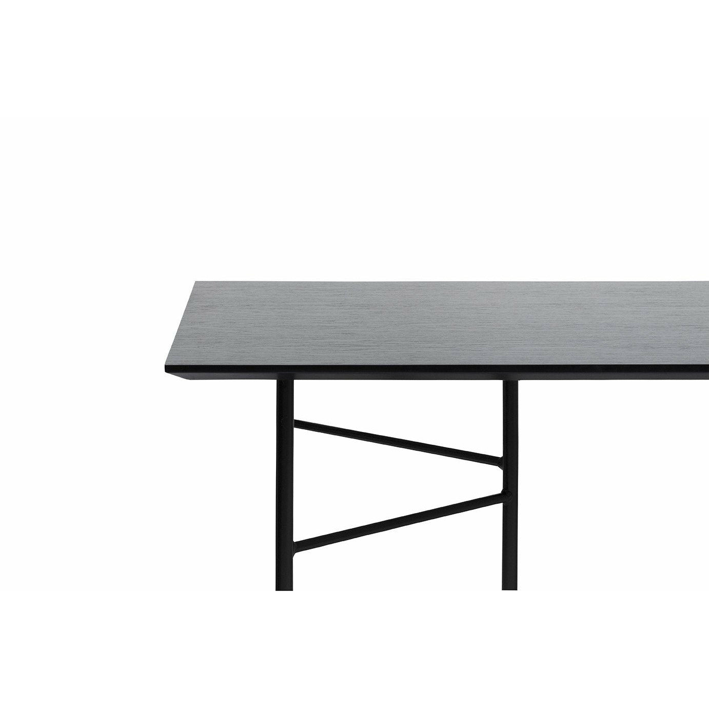Ferm Living Mingle Table Top 210 cm, černá dubová dýha