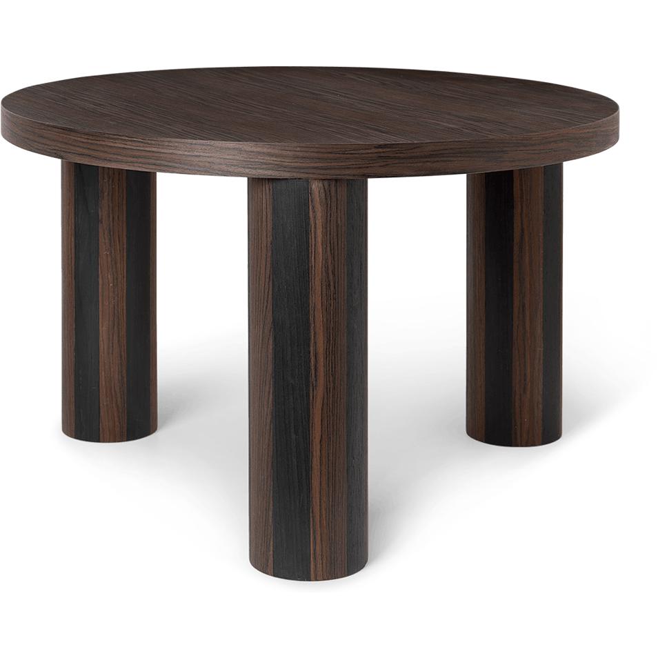 Ferm Living Post Confechan Table Smoked Oak Small, Line