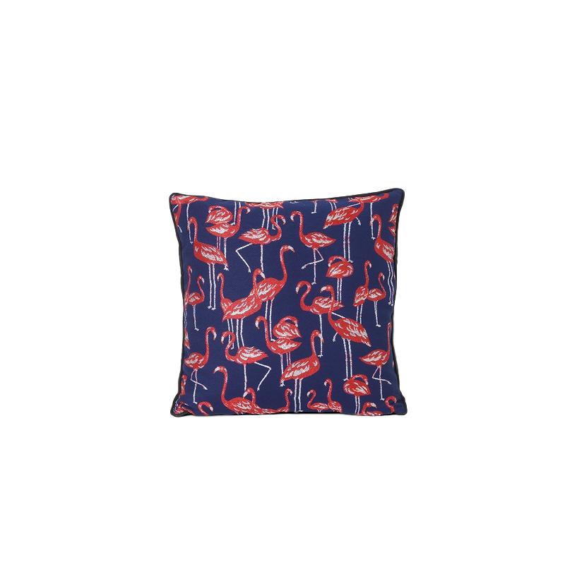 Ferm Living Salon Cushion, Flamingo 40 x 40 cm