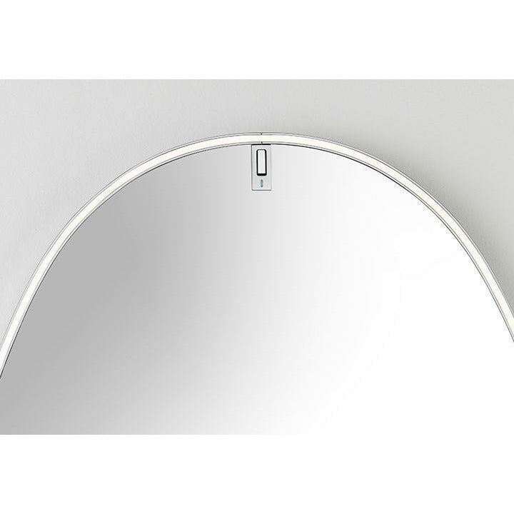 FLOS LA Plus Belle Mirror s integrovaným osvětlením, hliníkem