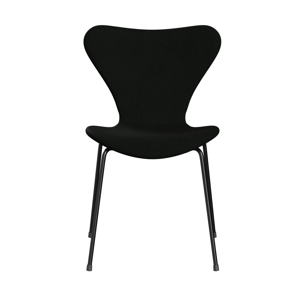 Fritz Hansen 3107 Židle plné čalounění, černá/pohodlí černá (C60009)