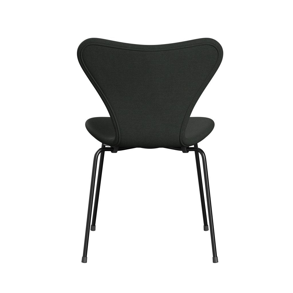 Fritz Hansen 3107 Chair Full Upholstery, Black/Fiord Black Multicoloured