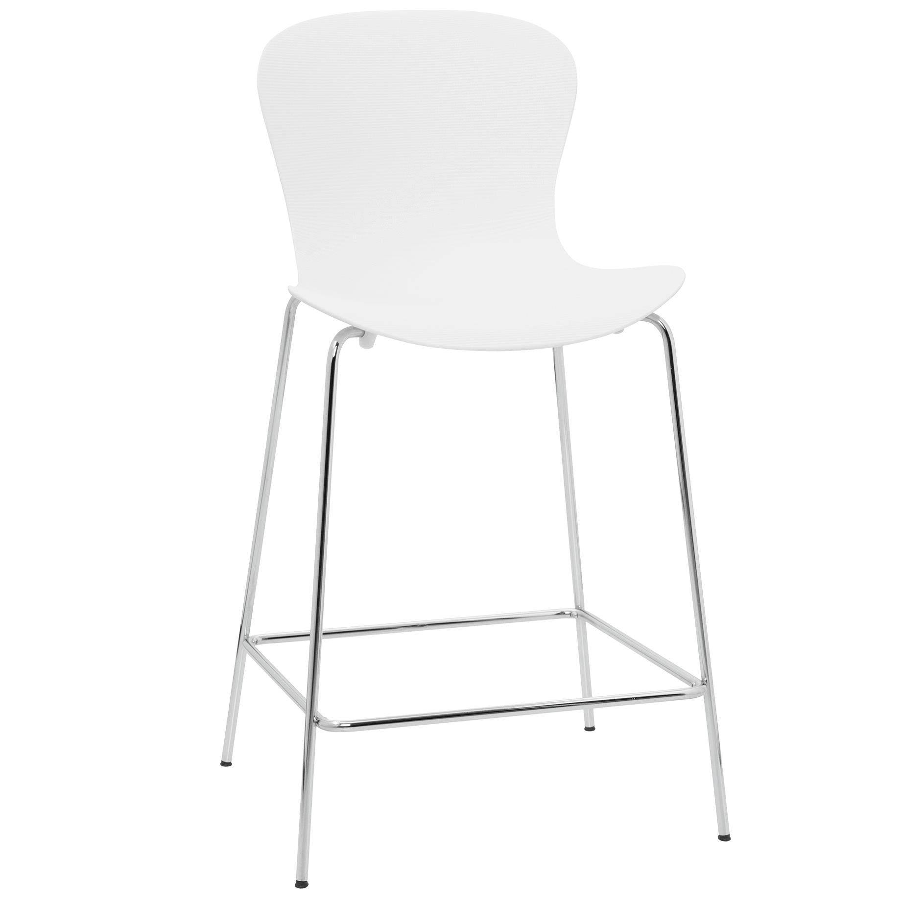 Židle Fritz Hansen Nav Bar 64 cm, mléko bílá