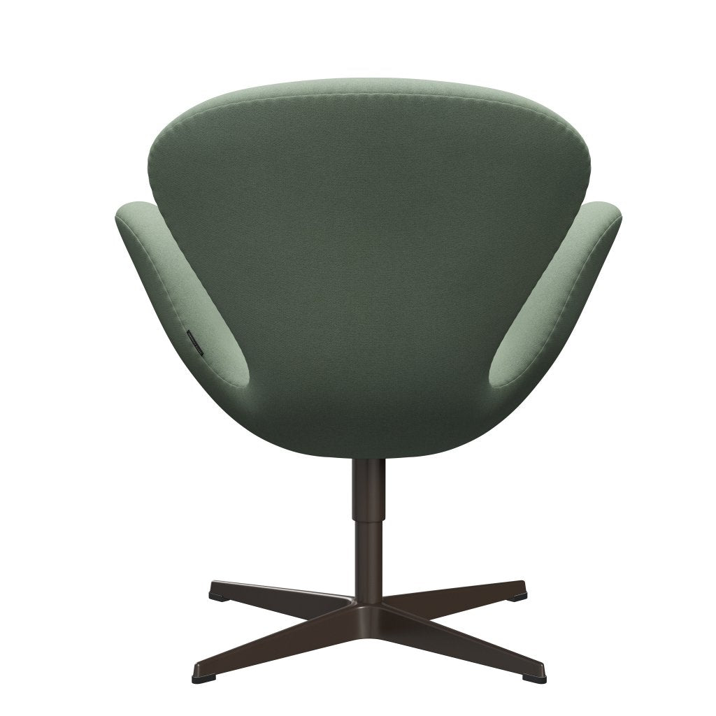 Fritz Hansen Swan Lounge Chair, Brown Bronz/Tonus máta zelená
