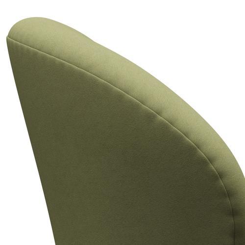 Lounge židle Fritz Hansen Swan, černá lakovaná/pohodlí šedá (68009)