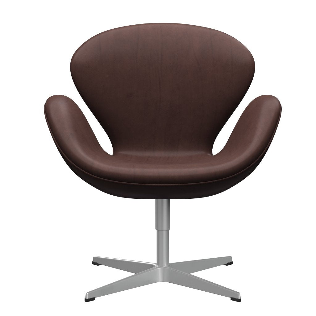 Fritz Hansen Swan Lounge Chair, Silver Grey/Embcce Concrete