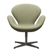 Křehká zelená židle Fritz Hansen Swan Lounge