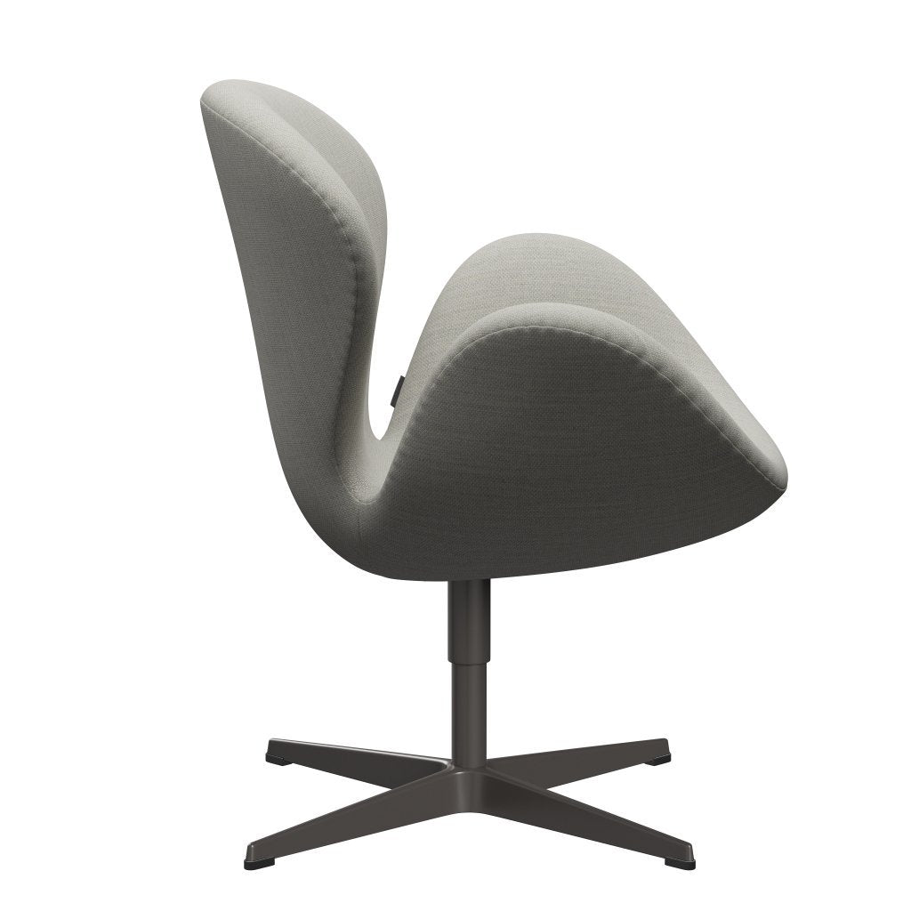 Fritz Hansen Swan Lounge Chair, teplý grafit/fiord beige/kámen