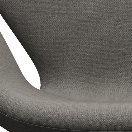 Fritz Hansen Swan Lounge Chair, teplý grafit/fiord šedá/kámen