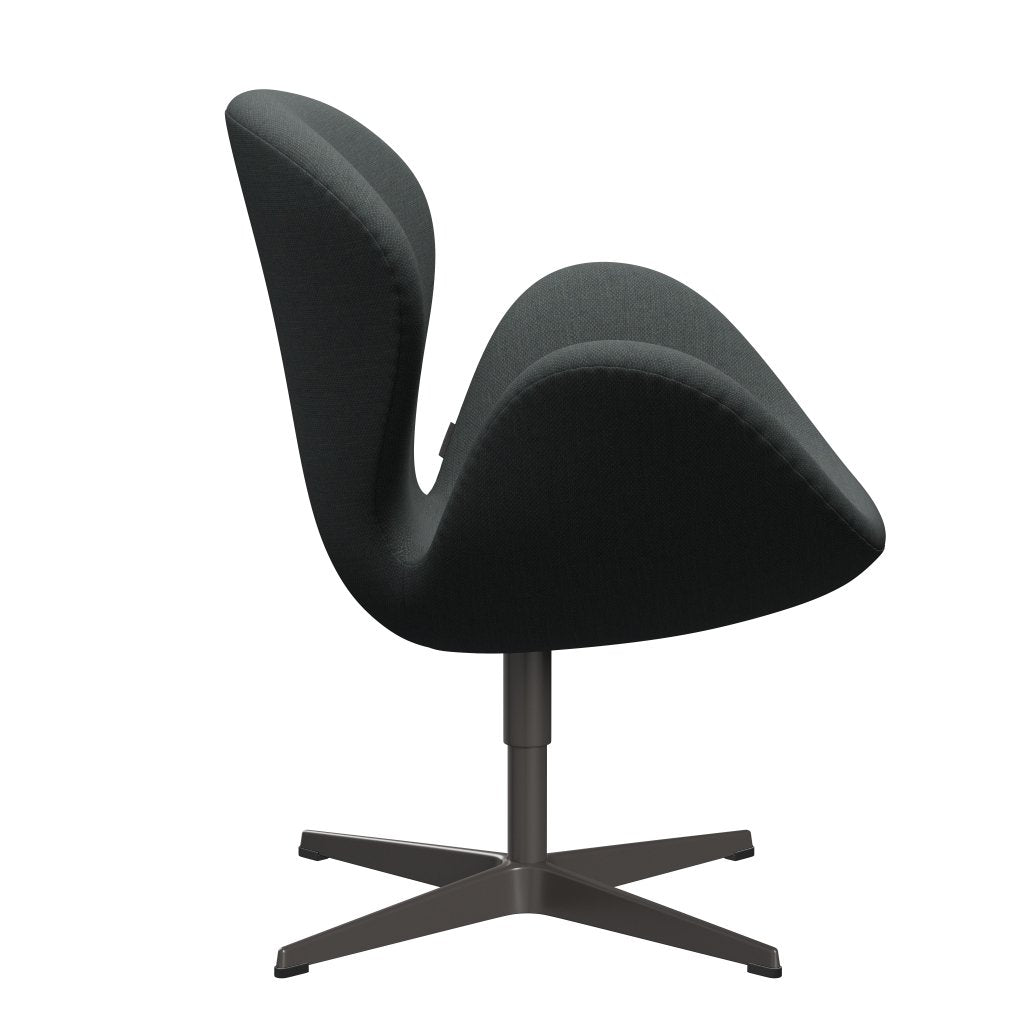 Fritz Hansen Swan Lounge Chair, teplý grafit/fiord střední šedá/tmavě šedá