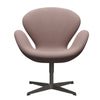 Fritz Hansen Swan Lounge Chair, teplý grafit/fiord růžový/tan