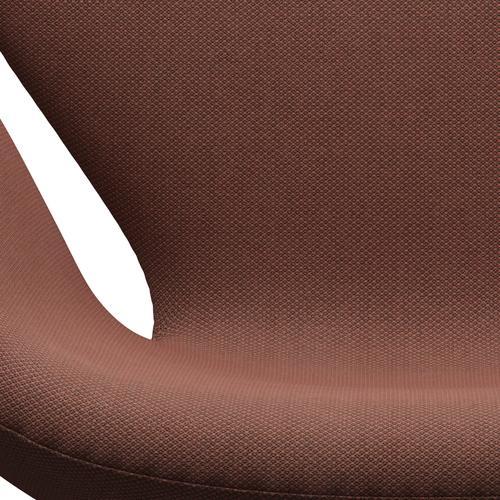 Fritz Hansen Swan Lounge Chair, teplý grafit/fiord růžový