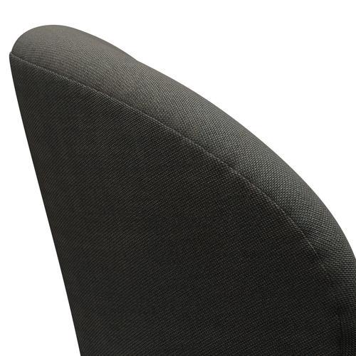 Fritz Hansen Swan Lounge Chair, teplý grafit/rime tmavě šedá/khaki
