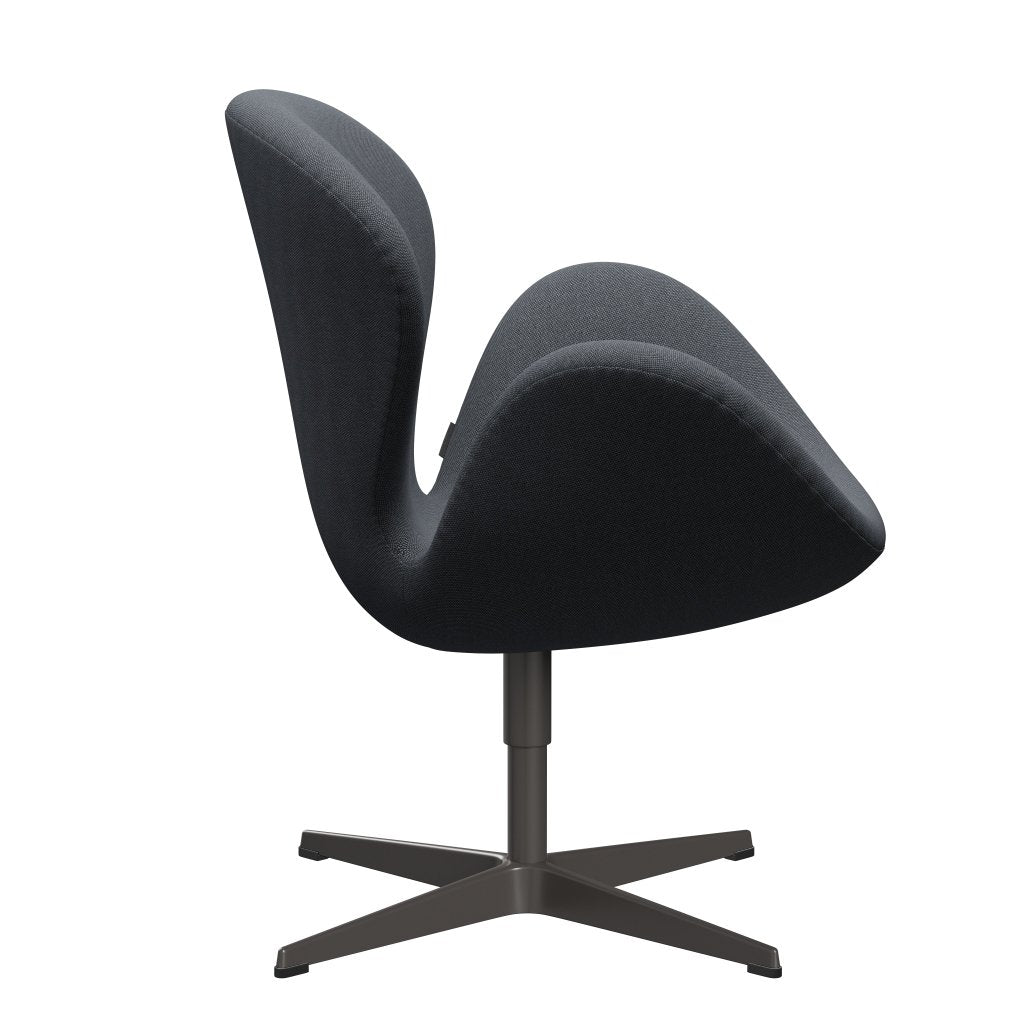 Fritz Hansen Swan Lounge Chair, teplý grafit/Rime Black/Grey