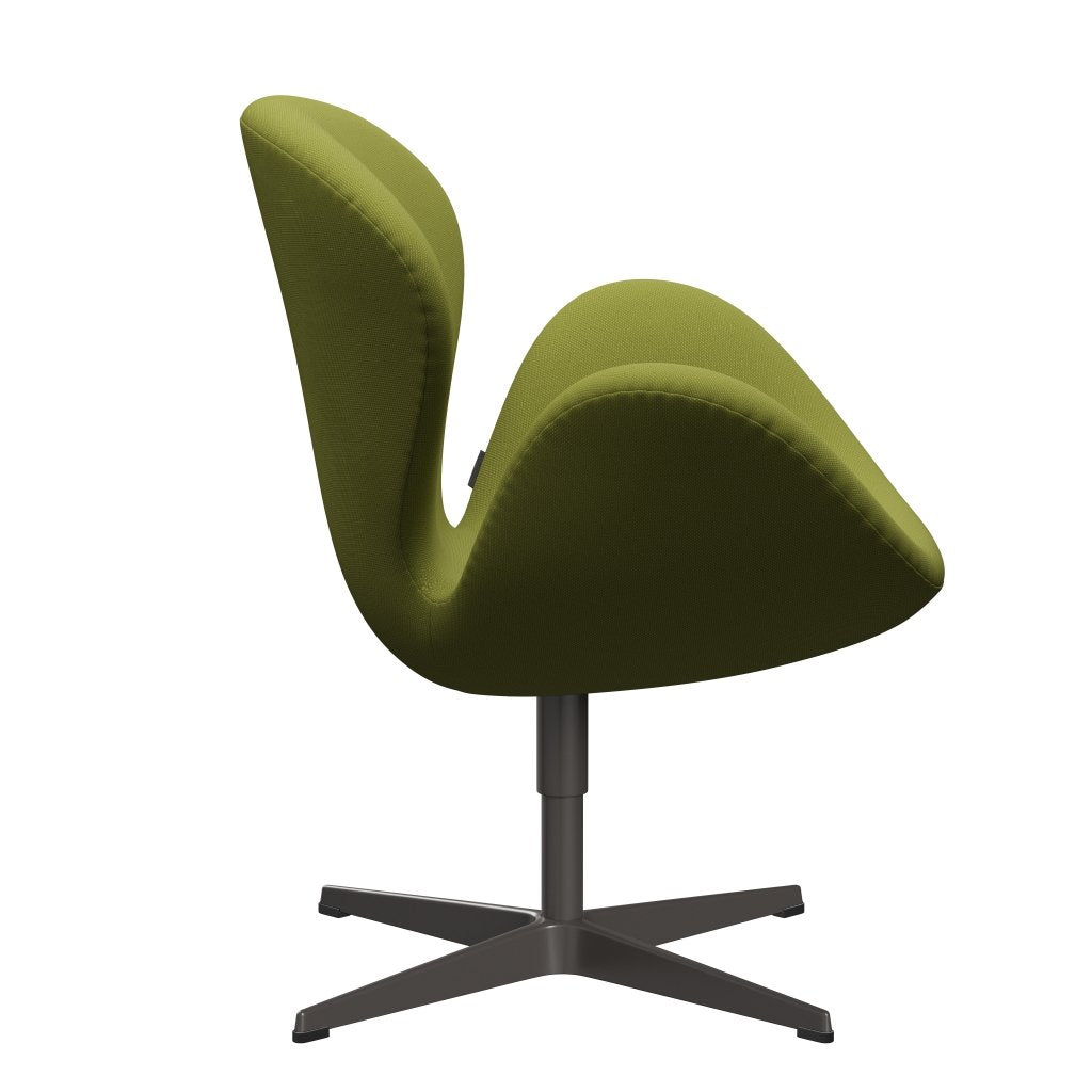 Fritz Hansen Swan Lounge Chair, Warm Graphite/Steelcut Light Vojenská zelená