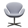 Fritz Hansen Swan Lounge Chair, teplá grafitová/Steelcut Mouse Grey