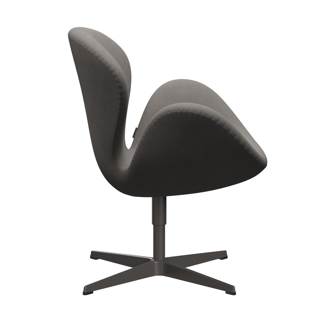 Fritz Hansen Swan Lounge Chair, teplý grafit/Steelcut střední šedá