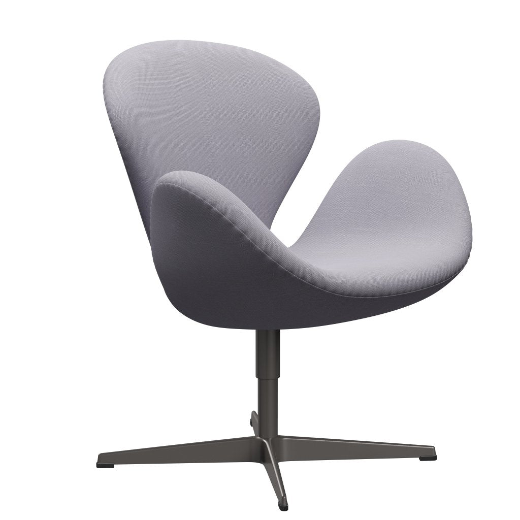 Fritz Hansen Swan Lounge Chair, teplý grafit/Steelcut Sibry Grey Light