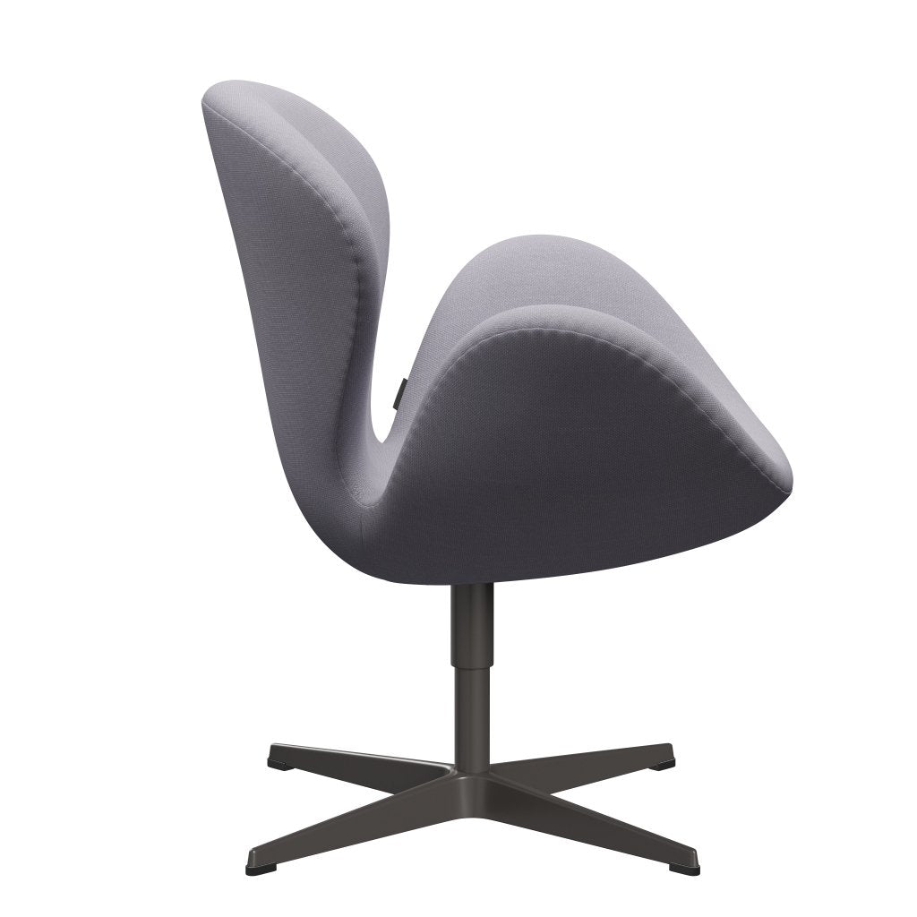 Fritz Hansen Swan Lounge Chair, teplý grafit/Steelcut Sibry Grey Light