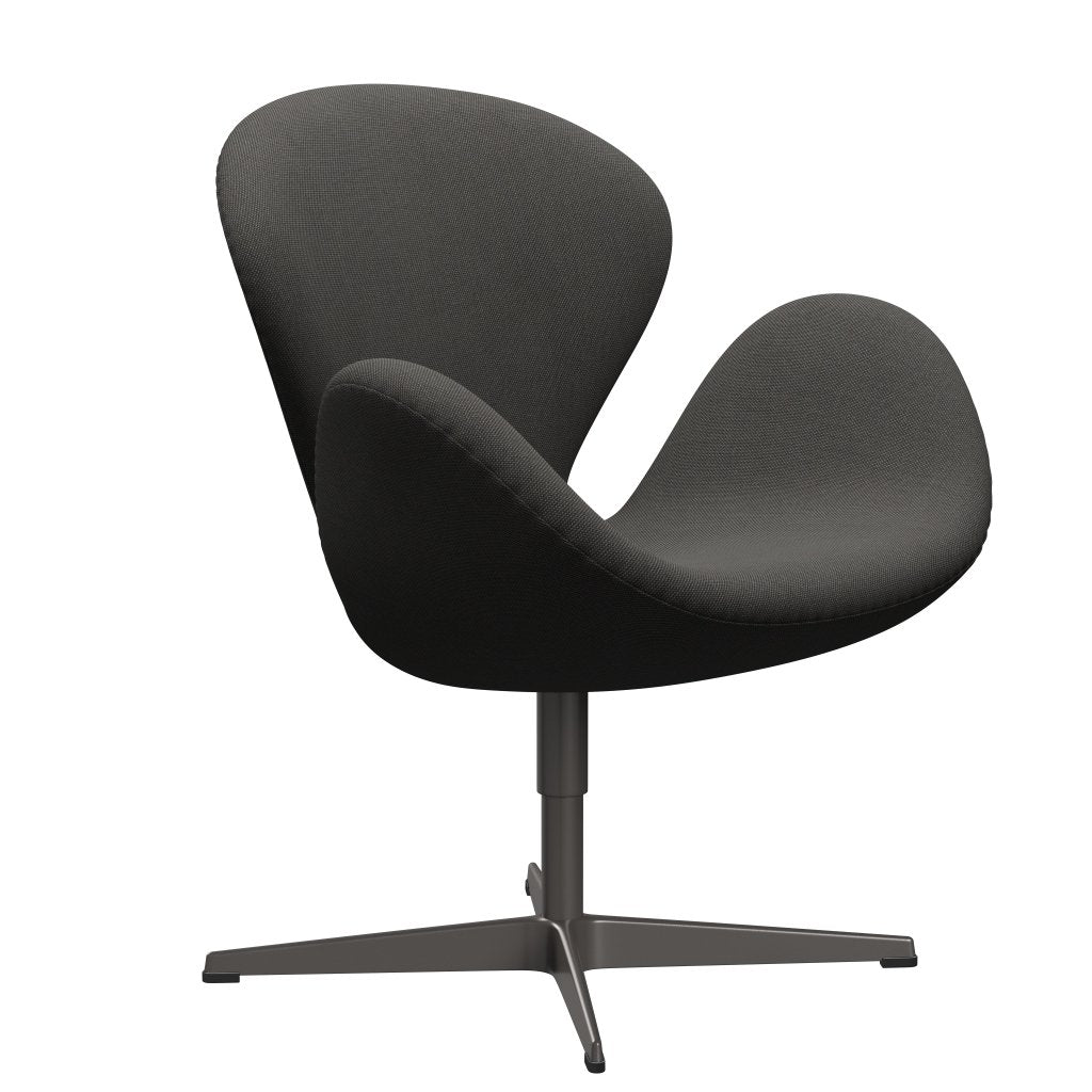 Fritz Hansen Swan Lounge Chair, Warm Graphite/Steelcut trio tmavě šedá