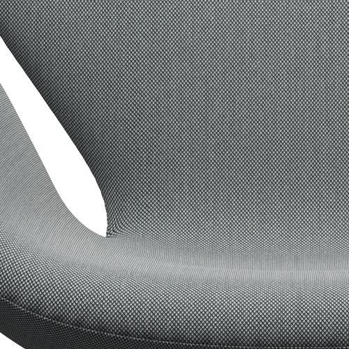 Fritz Hansen Swan Lounge Chair, teplé grafitové/Steelcut trio šedé