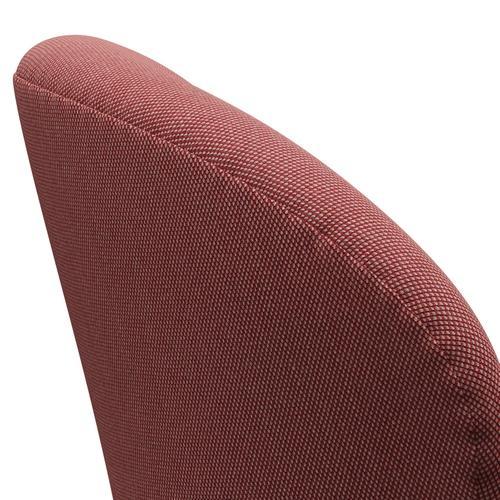 Fritz Hansen Swan Lounge Chair, Warm Graphit/Steelcut Trio Pink/Red/Black