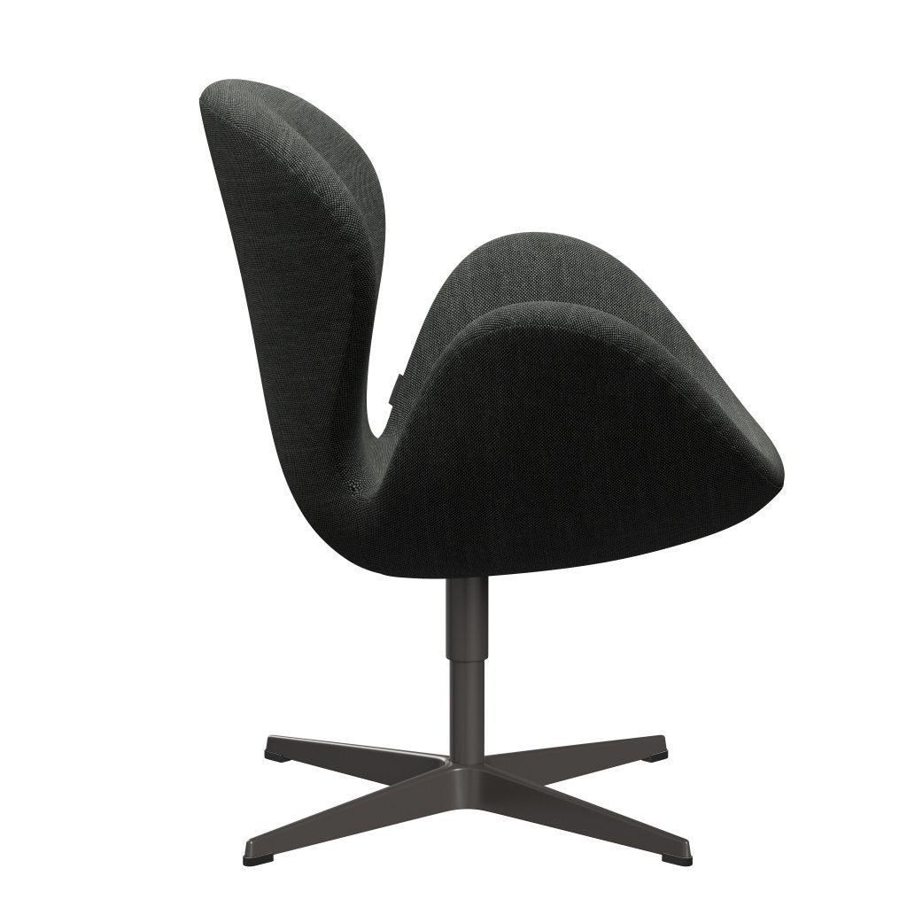Fritz Hansen Swan Lounge Chair, teplý grafit/sunniva světle šedá/tmavě šedá