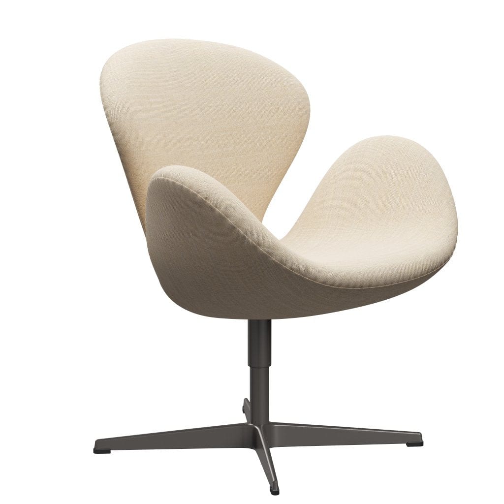 Fritz Hansen Swan Lounge Chair, Warm Graphite/Sunniva Sand