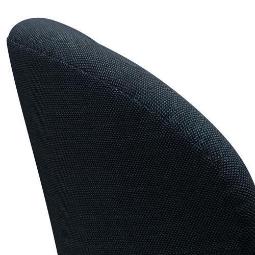 Fritz Hansen Swan Lounge Chair, Warm Graphite/Sunniva Black/Navy