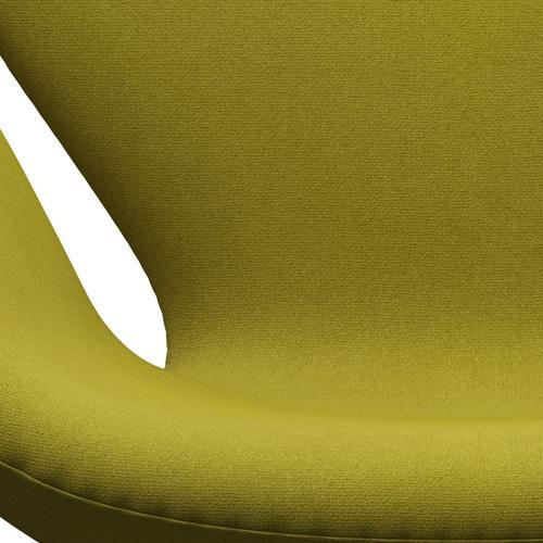 Fritz Hansen Swan Lounge Chair, teplý grafit/Tonus Lime Green