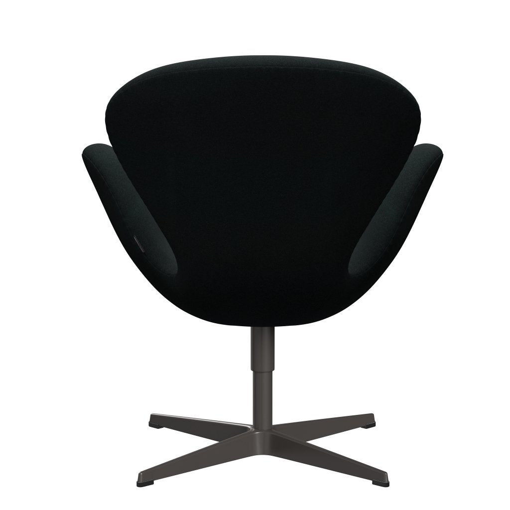 Fritz Hansen Swan Lounge Chair, teplý grafit/tonus černá