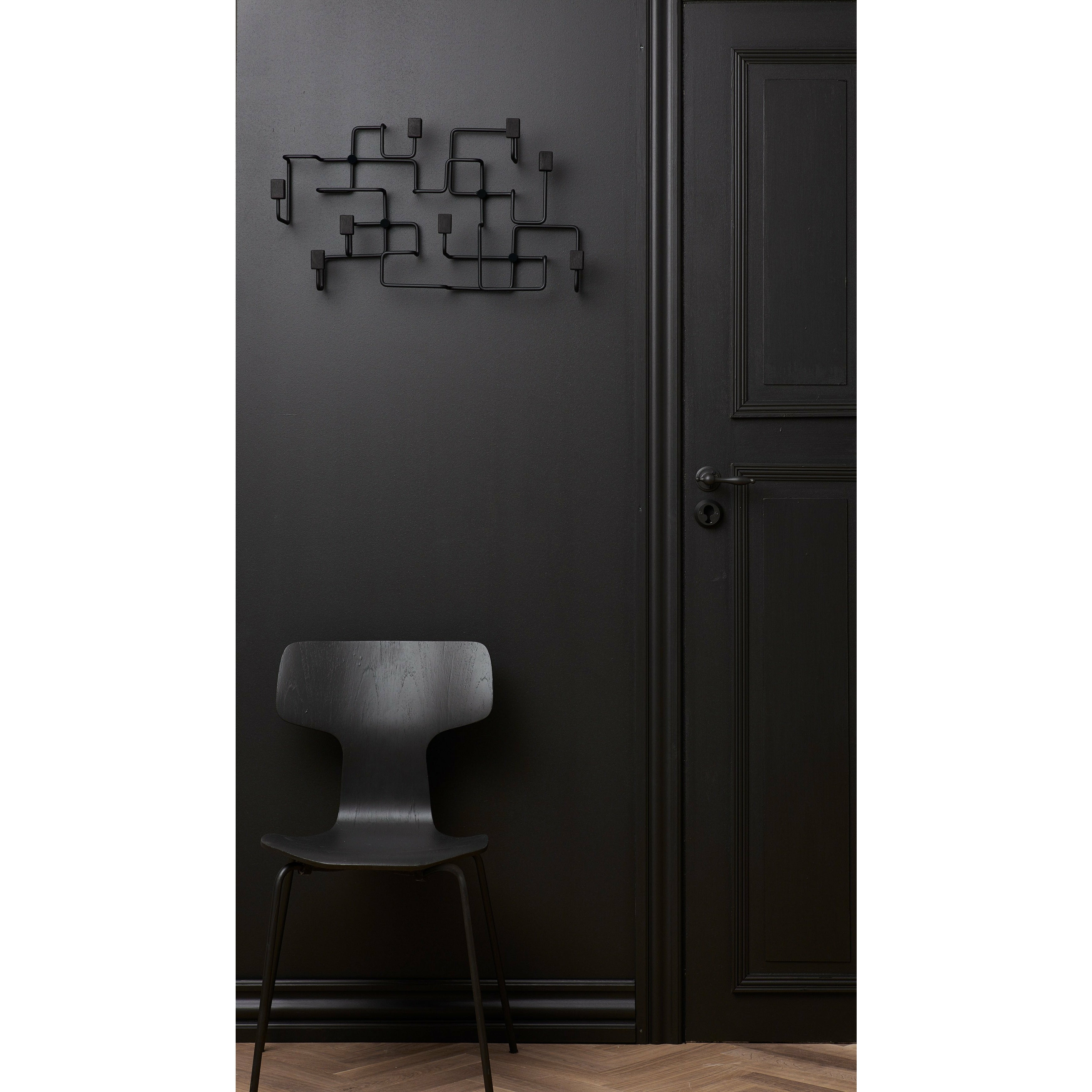 Gejst Underground Wardrobe Black Oak/Black, 33 cm