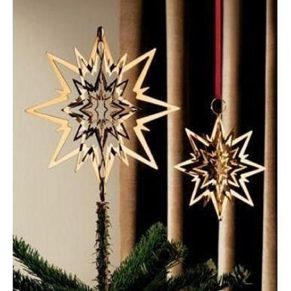 Georg Jensen hvězda vánoční strom Hvězda Palladium Plated, 19 cm