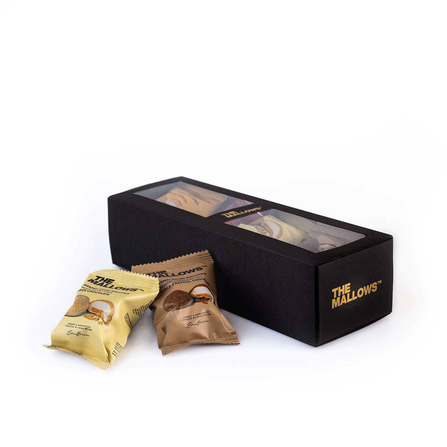 The Mallows Marshmallows Caramel naplněný dárkový box, 116G