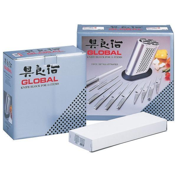 Global G 8311 KB/BDR 11 kusový blok nože s tečkami