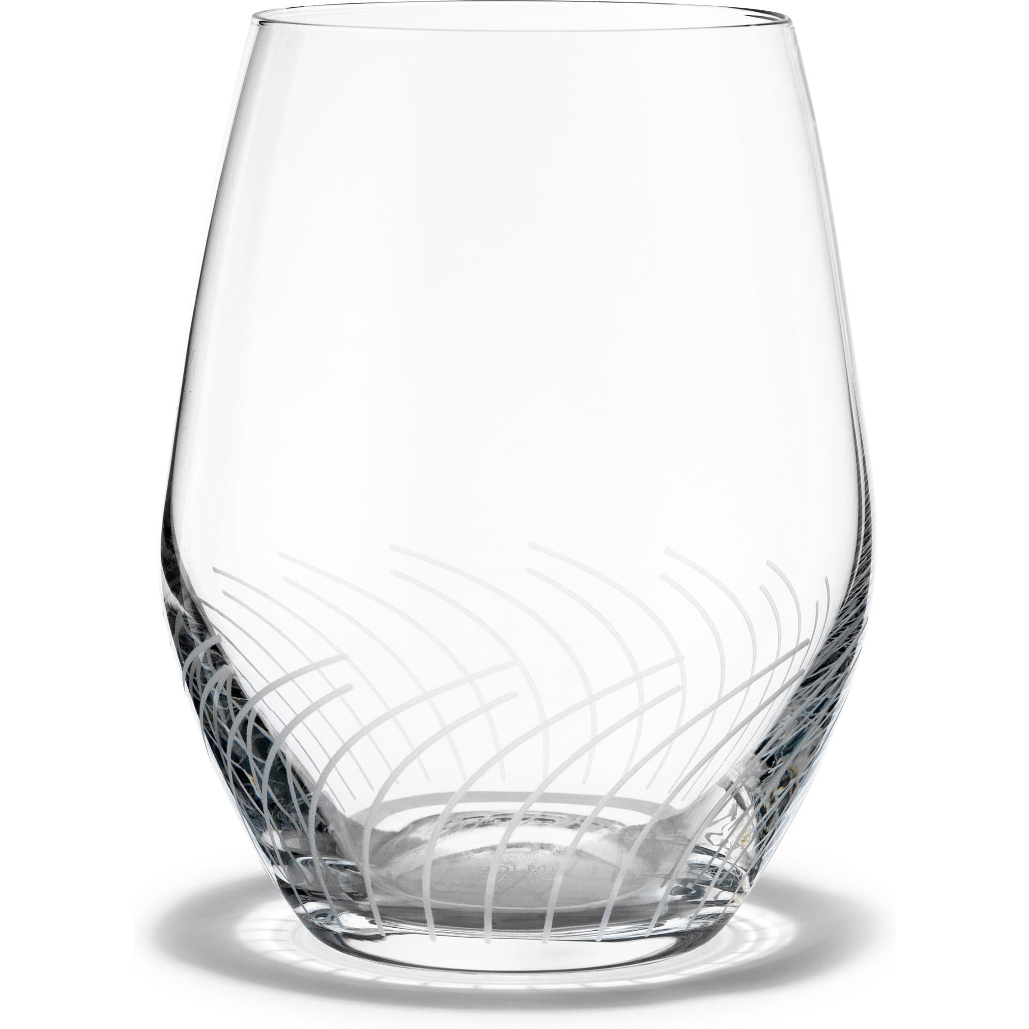 Holmegaard Cabernet Lines Water Glass, 2 PC.