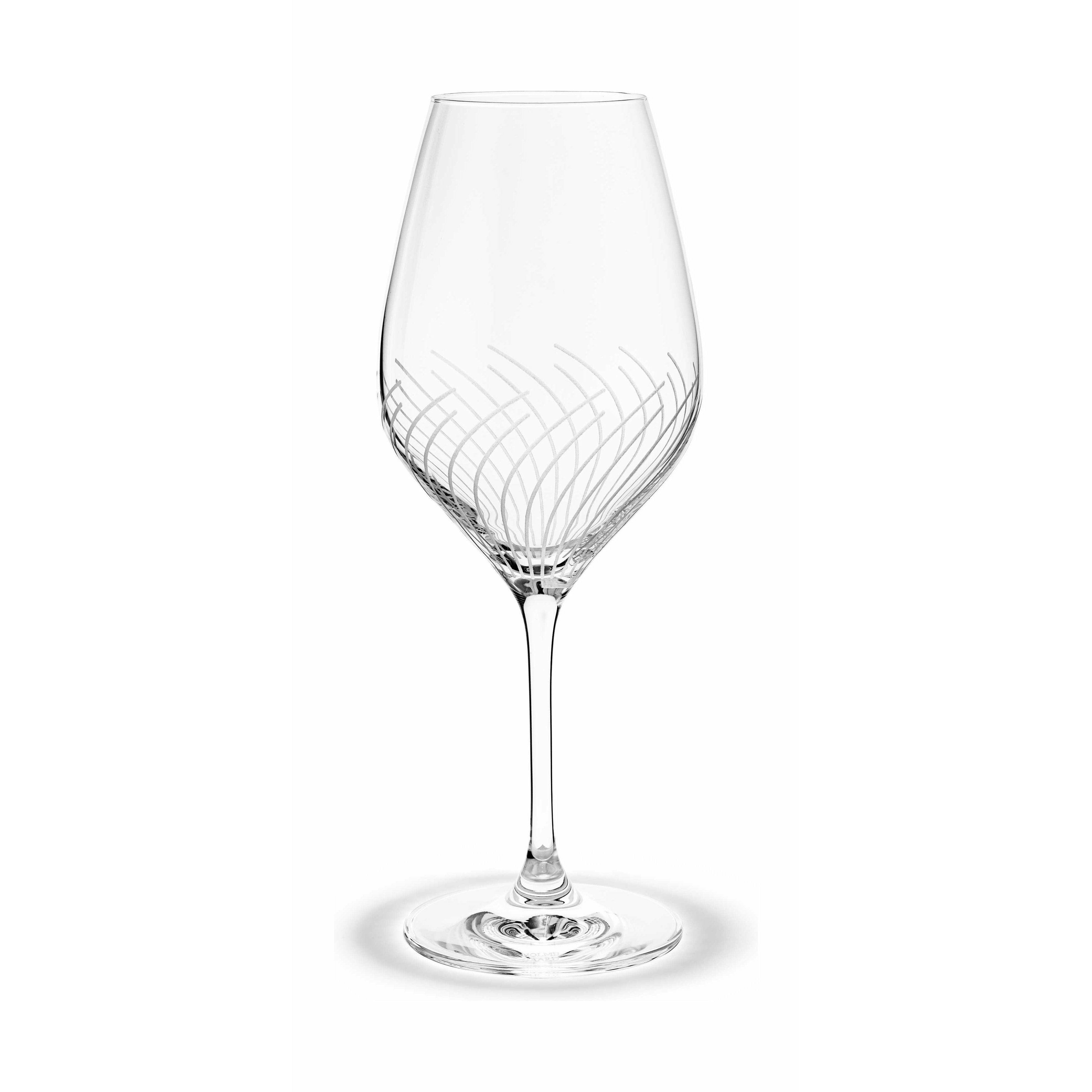 Holmegaard Cabernet Lines White Wine Glass, 2 PC.